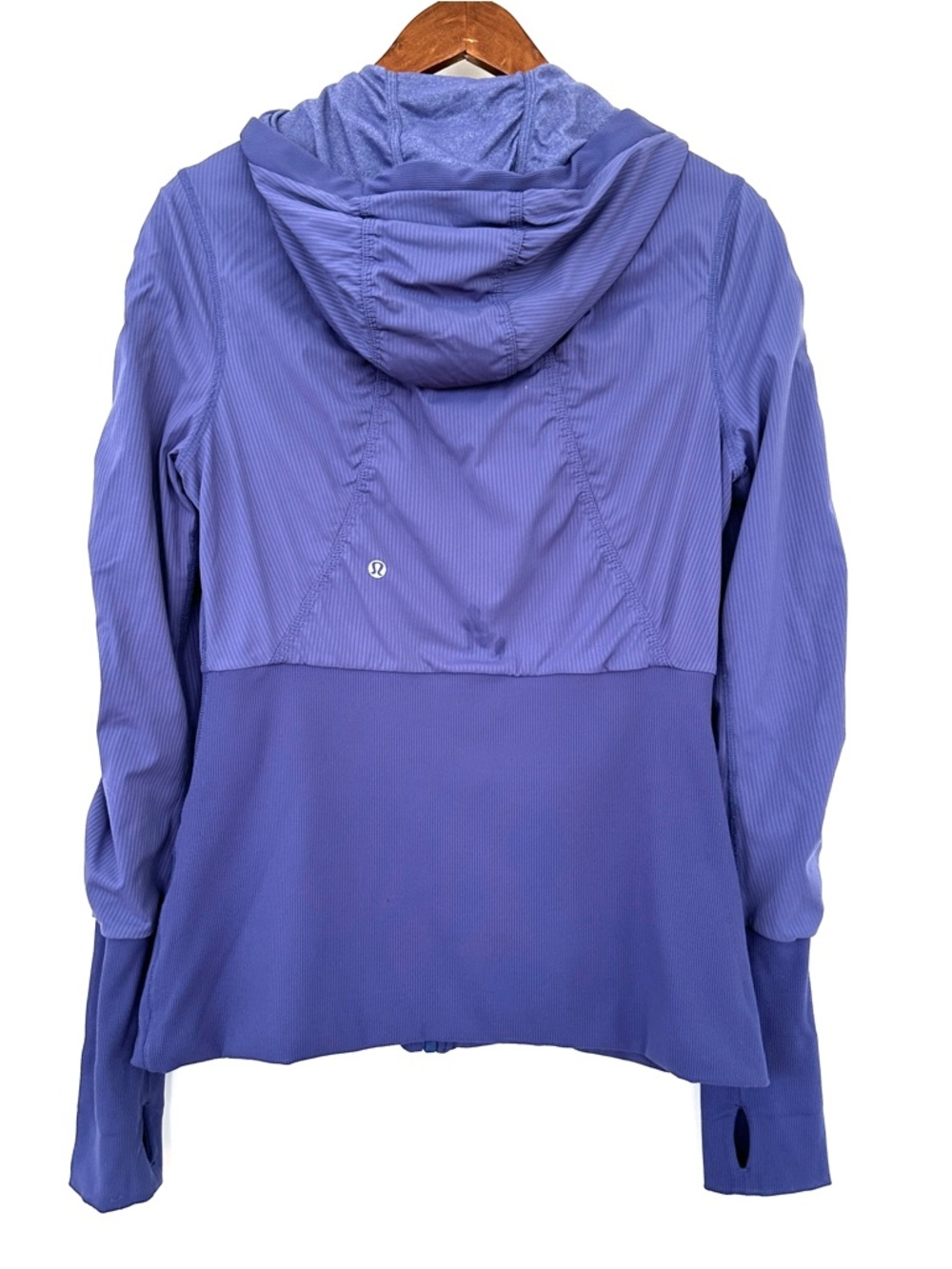 lululemon athletica Royal Blue Full-Zip Hooded Jacket, Reversible - Picture 10 of 15